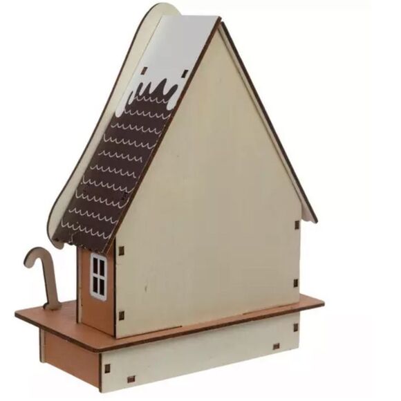 Light Up Gingerbread House Festive Gingerbread House LED Decoration - Picture 4 of 5